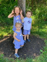 Boy's Shorts Royal Blue Checks-Pelican