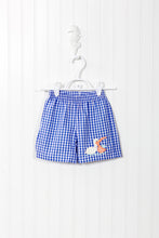 Boy's Shorts Royal Blue Checks-Pelican